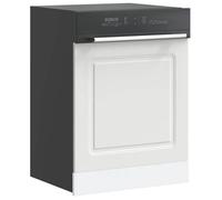 vidaXL Panneau de lave-vaisselle Kalmar blanc 60x1,5x67 cm, panneau avant de lave-vaisselle, panneau, panneau de porte avant 853657