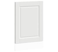 vidaXL Panneau de lave-vaisselle Porto blanc 45×1,5×67 cm 854127