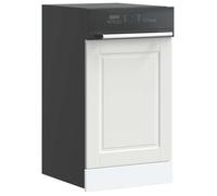 vidaXL Panneau de lave-vaisselle Porto blanc 45×1,5×67 cm 854127