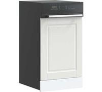 vidaXL Panneau de lave-vaisselle Porto blanc 45x1,5x67 cm 854127 Blanc