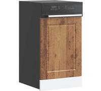 Vidaxl Panneau De Lave-Vaisselle Porto Vieux Bois 45x1,5x67 Cm Multicolore