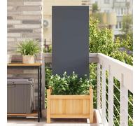 Vidaxl Panneau Décoratif De Jardin Anthracite 50 X 140 Cm