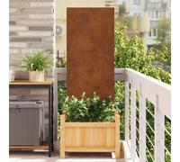vidaXL Panneau décoratif de jardin Rouillé 50 x 140 cm