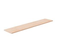 vidaXL Panneau d'étagère Chêne massif 100x20x1,5 cm non traité