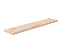 Vidaxl Panneau D'étagère 100x20x2,5 Cm Bois De Chêne Massif Non Traité Multicolore