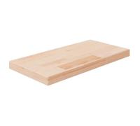 vidaXL Panneau d'étagère 40x20x2,5 cm en chêne massif non traité 342934