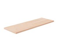 vidaXL Panneau d'étagère 60x20x1,5 cm Bois de chêne massif non traité 342921