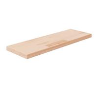 vidaXL Panneau d'étagère 60x20x2,5 cm Bois de chêne Massif Non traité