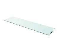 Panneau Pour Étagère Verre Transparent 100 X 25 Cm