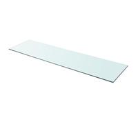Panneau pour étagère Verre transparent 110 x 30 cm