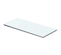vidaXL Panneau pour étagère Verre Transparent 40 x 12 cm