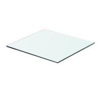 vidaXL Panneau pour étagère de Salon Chambre Verre Transparent 40 x 30 cm