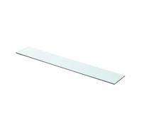 Panneau pour étagère Verre transparent 80 x 12 cm Transparent G