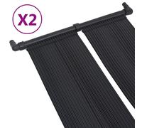 vidaXL Panneaux solaires de chauffage de piscine 2 pcs 80x310 cm