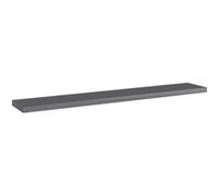 Panneaux bibliothèque 4 pcs Gris brillant 60x10x1,5cm Aggloméré