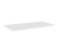 vidaXL Panneaux bibliothèque 8pcs Blanc brillant 80x40x1,5cm Aggloméré Blanc G