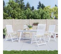 Vidaxl Panneaux De Bibliothèque 4 Pcs Blanc 40x30x1,5 Cm Aggloméré Blanc
