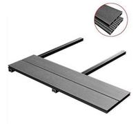 vidaXL Panneaux de terrasse WPC avec accessoires 35 m² 4 m Gris