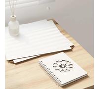 Vidaxl Panneaux Décoratifs 12 Pcs Blanc 30 X 30 X 0.3 Cm