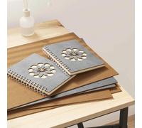 Vidaxl Panneaux Décoratifs 50 Pcs Gris Béton 30 X 42 X 0.3 Cm