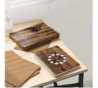 vidaXL Panneaux décoratifs en bois d'ingénierie 50 pcs 15 x 21 x 0,3 cm - Marron