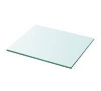 Vidaxl Panneaux D'étagère 2 Pcs Verre Transparent 30 X 20 Cm