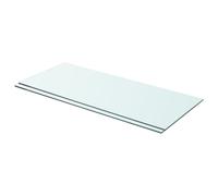 Vidaxl Panneaux D'étagère 2 Pcs Verre Transparent 70 X 30 Cm