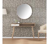 Panneaux Muraux 3D Papiers Peints Décoration Salon 12 pcs Blanc Diamant vidaXL