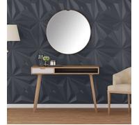 vidaXL Panneaux muraux 24 pcs gris 50x50 cm XPS 6 m² étoile, lambris, décoration murale, revêtement mural, carrelage mural, 4100069