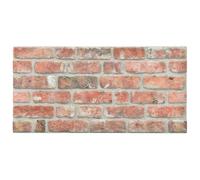Panneaux muraux 3D - vidaXL - Design brique rouge - 10 pcs - EPS - Antichocs et imperméables