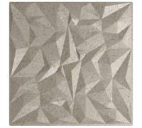 vidaXL Panneaux muraux 48 pcs. Béton 50x50 cm XPS 12 m² Améthyste