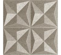 vidaXL Panneaux muraux 48 pcs. Béton 50x50 cm XPS 12 m² Origami