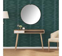 vidaXL Panneaux muraux 48 pcs vert 50x50 cm XPS 12 m² pierre