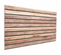 vidaXL Panneaux muraux 5 pcs Marron Clair 100 x 50 cm Mousse EPS 42046112