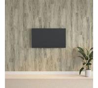 vidaXL Panneaux muraux Aspect bois Gris PVC 2,06 m² 351818 Gris G