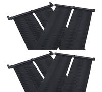 VidaXL Panneaux solaires de chauffage de piscine 4 pcs 80x310 cm
