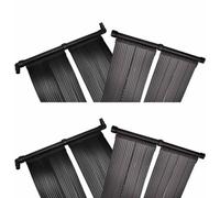 VidaXL Panneaux solaires de chauffage de piscine 4 pcs 80x620 cm