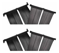 Panneaux solaires de chauffage de piscine 4 pcs 80x620 cm