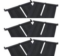 Panneaux solaires de chauffage de piscine 6 pcs 80x310 cm