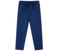 vidaXL Pantalons pour Enfants avec Cordon de Serrage Tout-Petits Bleu Marine 116