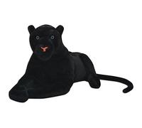 vidaXL Panthère en Peluche Noir XXL