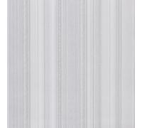 vidaXL Papier Peint 3D, Revêtement Mural, Papier Peint Intissé de Meuble Chambre à Coucher Salon Restaurant Maison, Motif de Rayures Gris 10x0,53 m Non Tissé