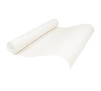 vidaXL Papier peint 3D Solide Crème blanc 10 x 0,53 m Tissu non tissé, Décor mural rectangulaire, papier peint 3D, esthétique maison, panneaux stylés, design texturé