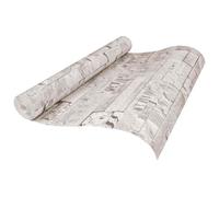 vidaXL Papier peint en pierre 3D Crème 10 x 0,53 m Tissu non tissé
