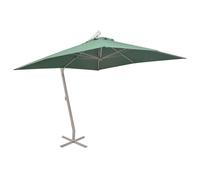 vidaXL Parapluie 300x300 cm Vert Mât en aluminium