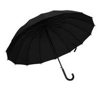 Parapluie Automatique Noir 120 cm Mariage Golf Marche Promenade Jardin vidaXL