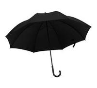 Parapluie Noir 130 cm Trekking Golf Marche Portable Jardin Extérieur vidaXL