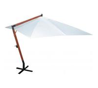 Vidaxl Parasol 300 X 400 Cm Blanc