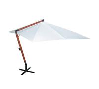 Vidaxl Parasol 300 X 400 Cm Blanc