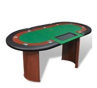 vidaXL Parasol à 3 niveaux avec mât en aluminium Vert 2,5x2,5 m